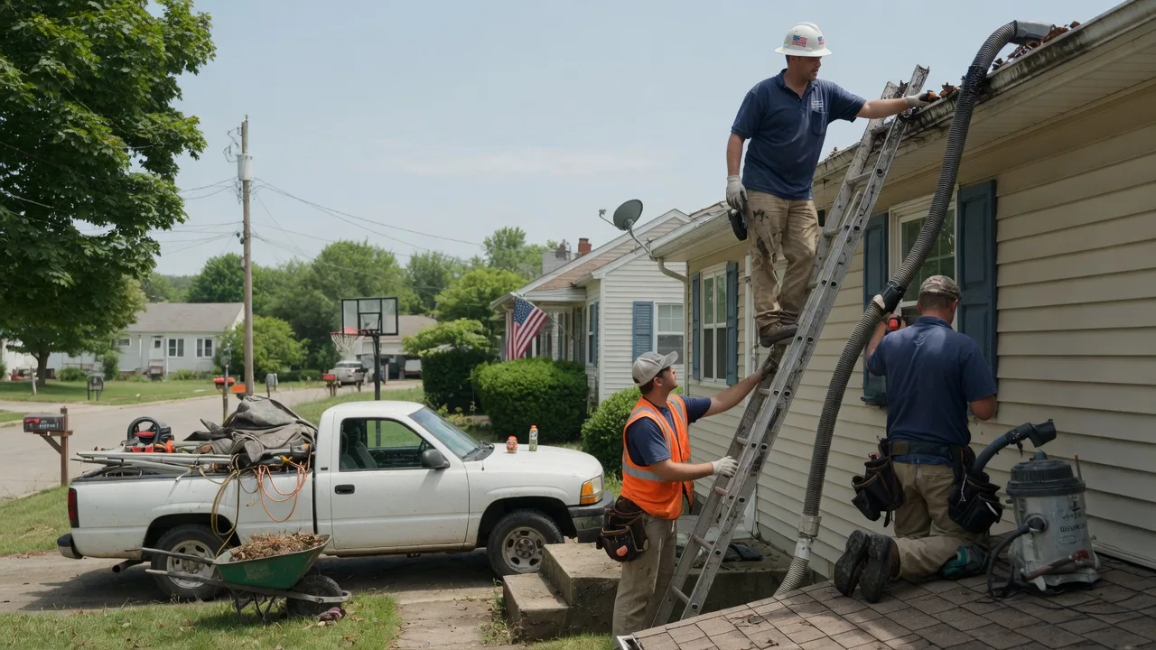 Gutter Installation in Clarksville, OH near me